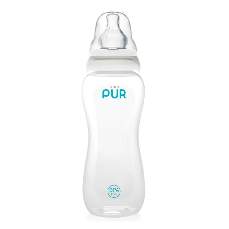 Biberon Comfort, 250ml, PUR PUR BABY — preț și oferte