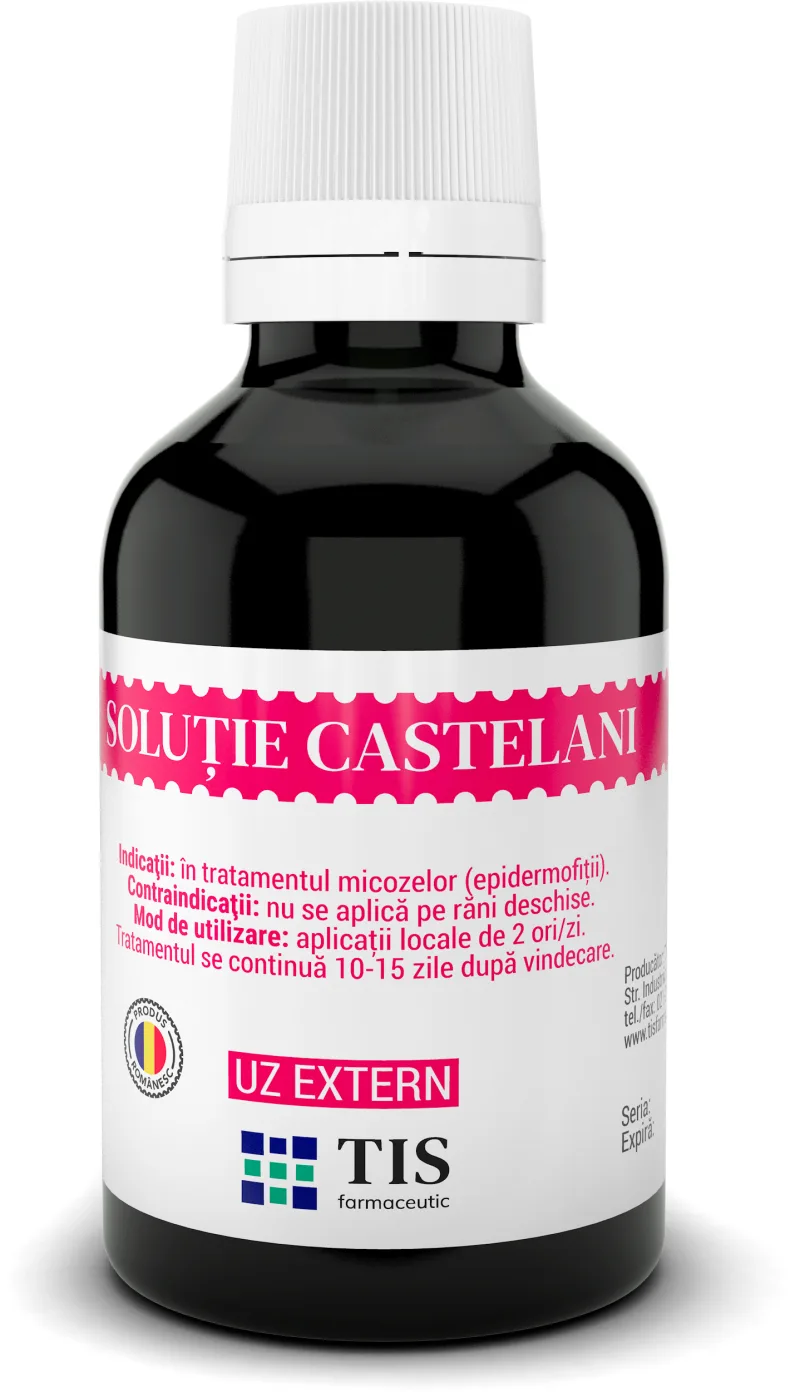 Solutie Castelani, 25 ml, Tis Farmaceutic — preț și oferte
