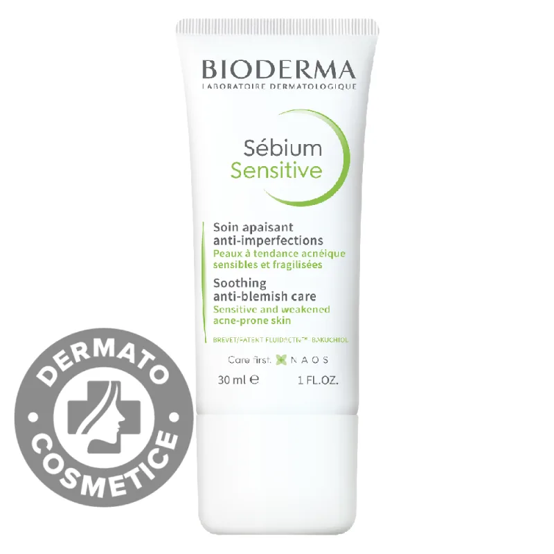 Gel Sebium Sensitive, 30ml, Bioderma — preț și oferte