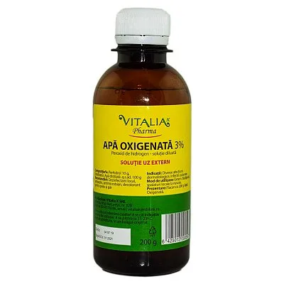 Apa oxigenata, 200ml, Vitalia Vitalia Pharma — preț și oferte