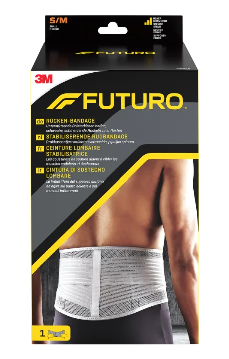 Suport lombar cu pad-uri de sustinere S/M, 1 bucata, Futuro — preț și oferte