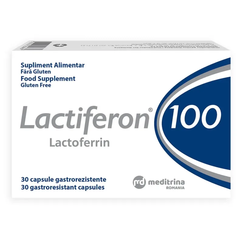 Lactiferon, 30 capsule gastrorezistente, Meditrina Pharmaceuticals — preț și oferte