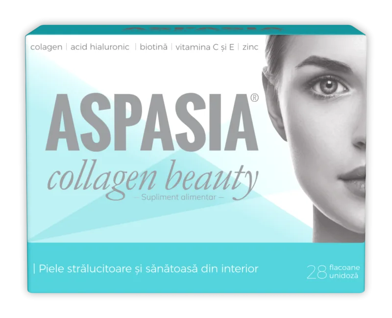 Aspasia Collagen Beauty, 28 flacoane, Zdrovit — preț și oferte