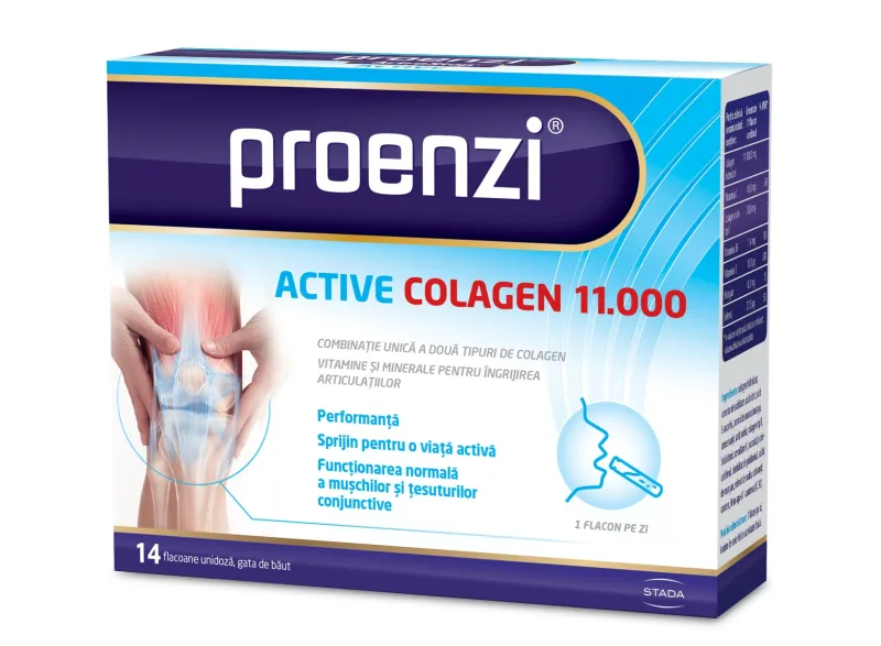 Proenzi Active Collagen 11.000, 14 flacoane unidoza, Walmark — preț și oferte