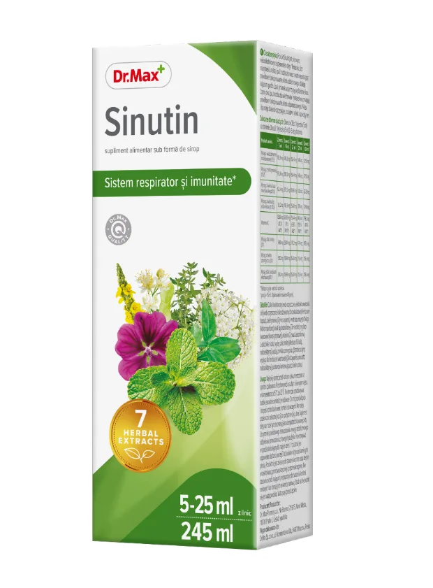 Dr. Max Sirop Sinutin, 245ml — preț și oferte