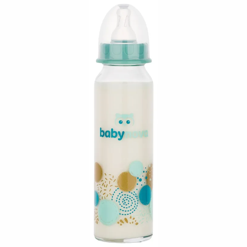Biberon din sticla, 240ml, Baby Nova — preț și oferte