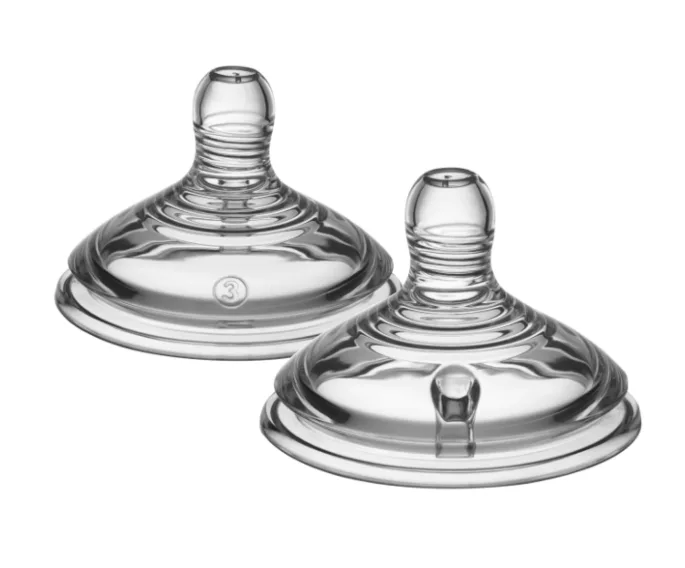 Tetina anti-colici cu flux rapid Closer to Nature 6 luni+, 2 bucati, Tommee Tippee — preț și oferte