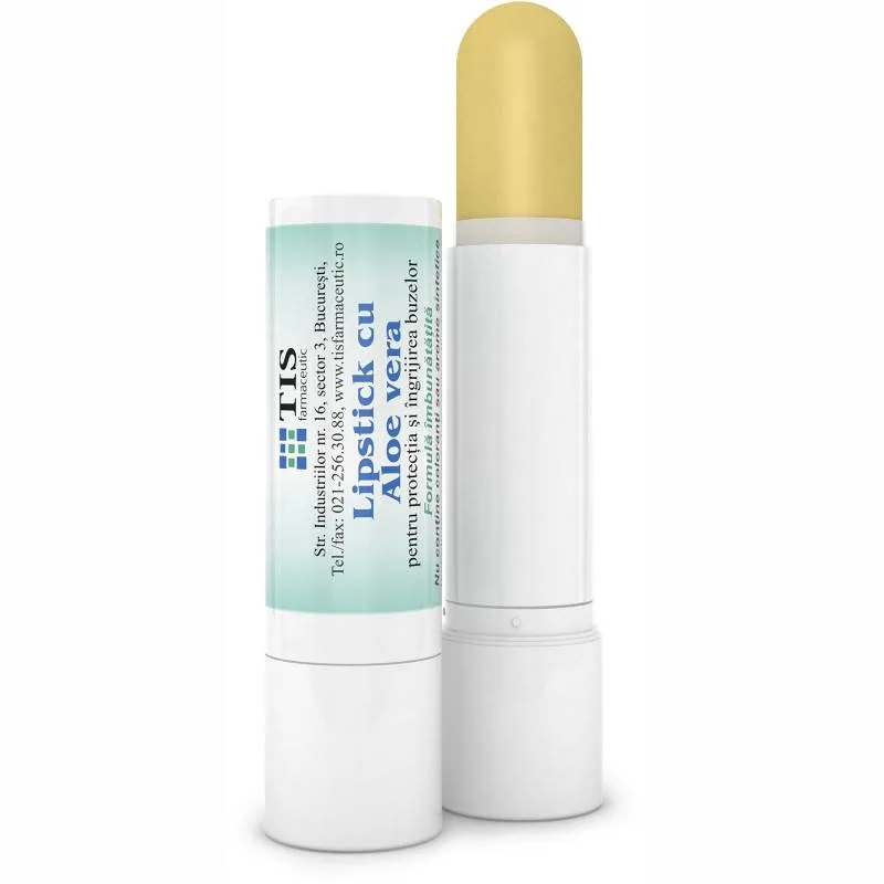 Lipstick cu aloe vera, 4g, Tis Farmaceutic — preț și oferte