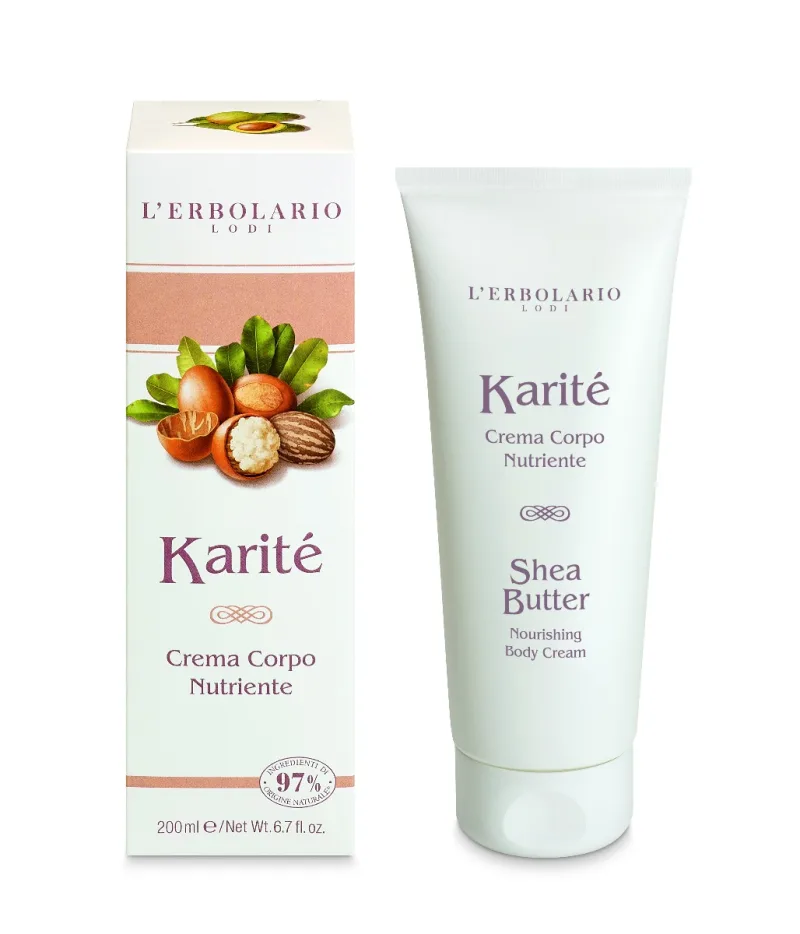 L'Erbolario Crema de corp nutritiva cu unt de shea, 200ml — preț și oferte