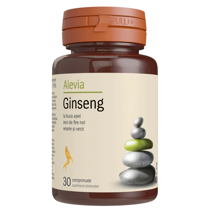 Ginseng, 30 capsule, Alevia — preț și oferte