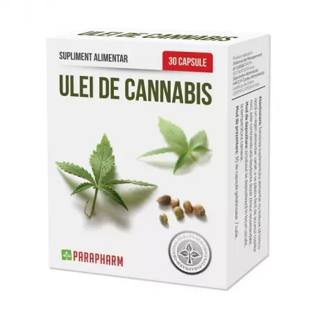 Ulei de Canabis, 30 capsule, Parapharm — preț și oferte