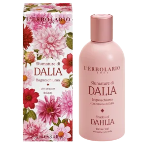 L'Erbolario Gel de dus Shades of Dahlia, 250ml
