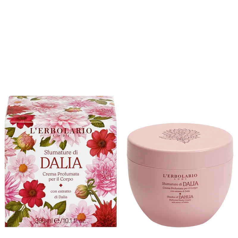 L'Erbolario Crema parfumata de corp Shades of Dahlia, 300ml — preț și oferte