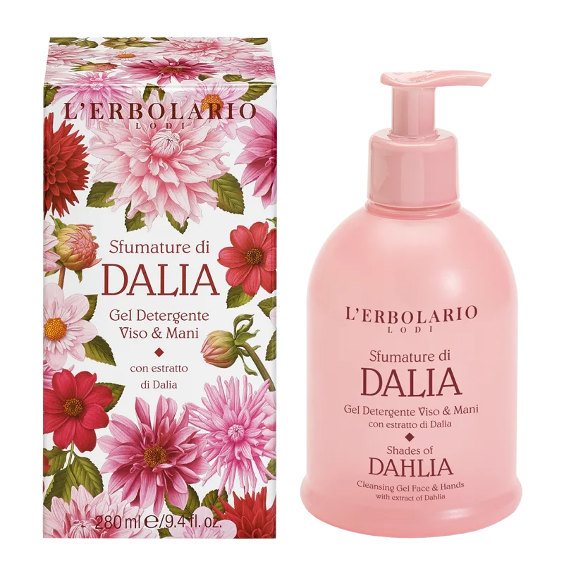 L'Erbolario Gel de curatare maini si fata Shades of Dahlia, 280ml — preț și oferte