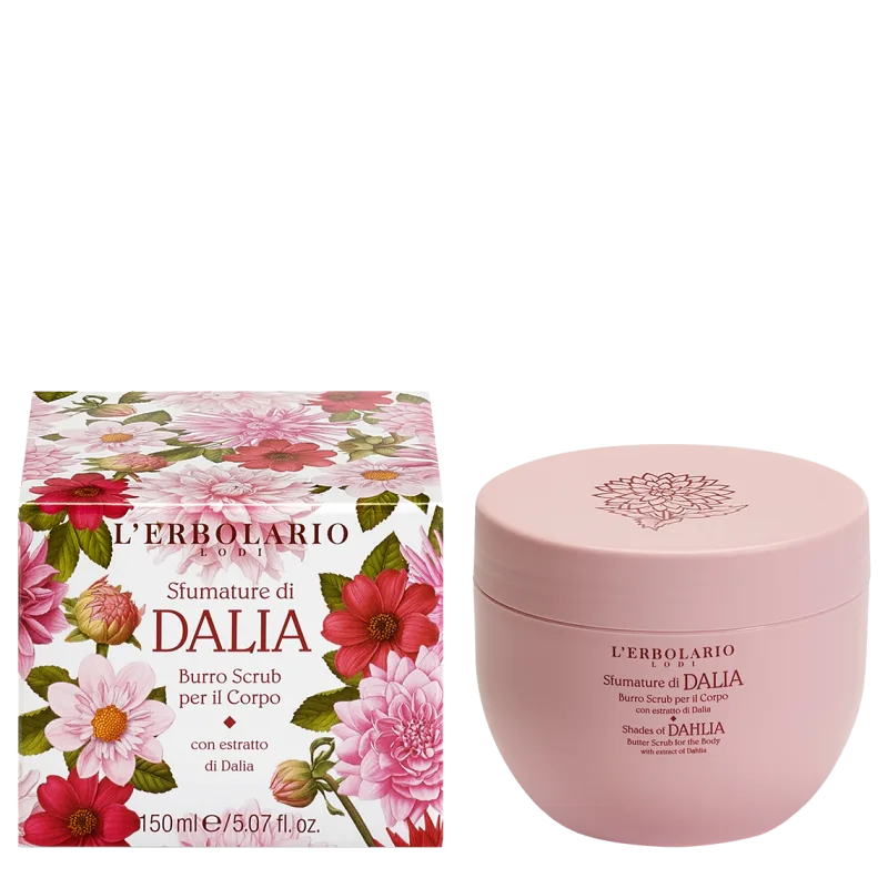 L'Erbolario Unt exfoliant pentru corp Shades of Dahlia, 150ml — preț și oferte