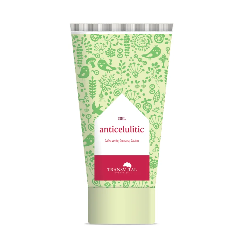 Gel anticelulitic cu cafea verde, guarana si castan, 150ml, Transvital TRANSVITAL COSMETICS — preț și oferte