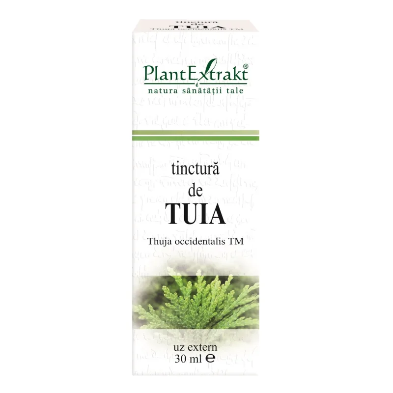 Tinctura de Tuia, 30ml, PlantExtrakt — preț și oferte