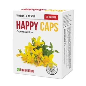 Happy Caps antistres, 30 capsule,  Parapharm