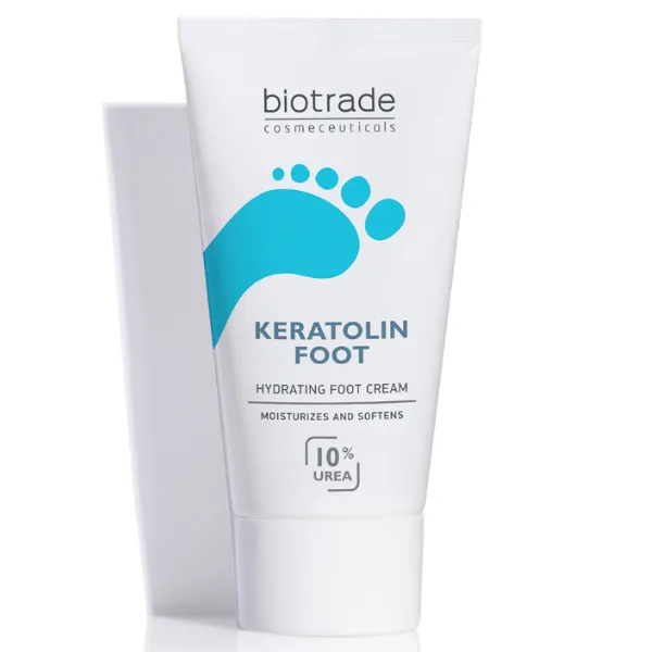 Crema hidratanta pentru picioare cu 10% uree Keratolin Foot, 50ml, Biotrade — preț și oferte