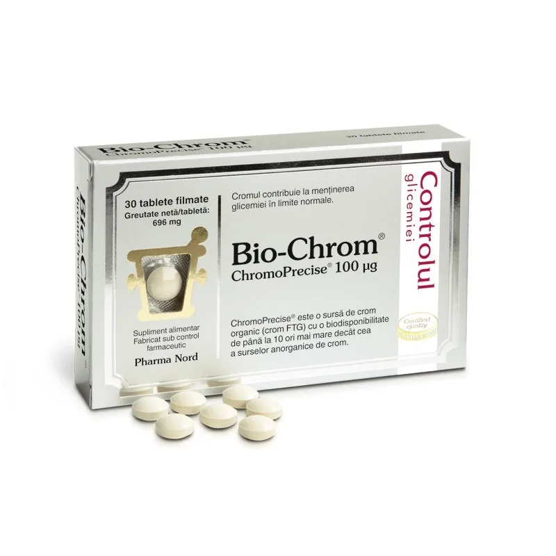 Bio-Chrom, 30 tablete, Pharma Nord — preț și oferte