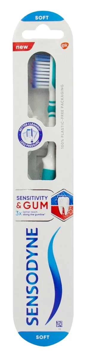 Periuta de dinti Sensitivity & Gum Soft, 1 bucata, Sensodyne — preț și oferte