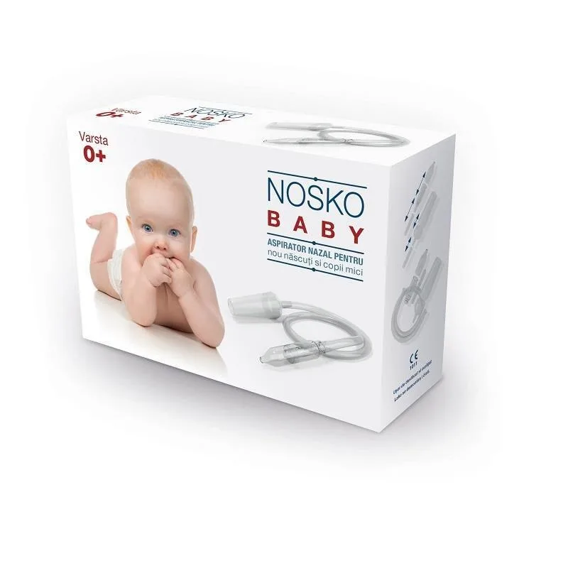 Aspirator nazal pentru nou nascuti si copii, 1 bucata, Nosko Baby — preț și oferte