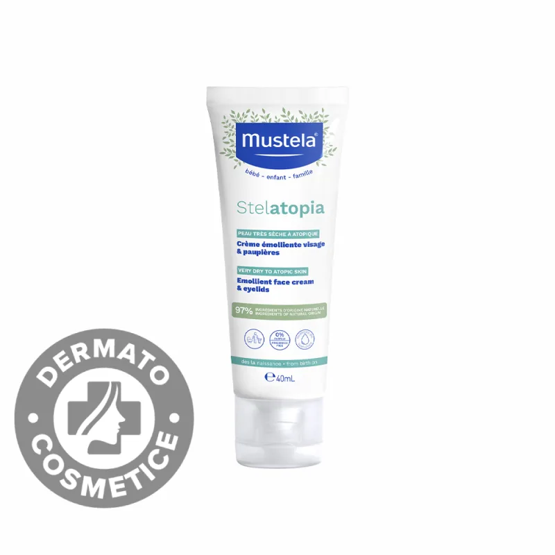 Crema emolienta de fata Stelatopia, 40ml, Mustela — preț și oferte