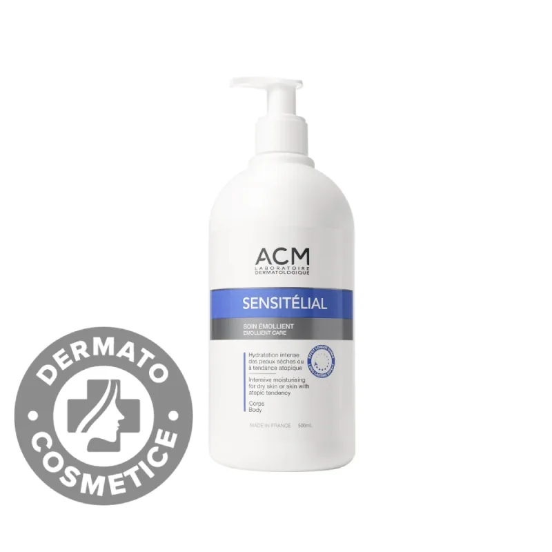 Crema emolienta pentru hidratare intensiva Sensitelial, 500ml, ACM — preț și oferte