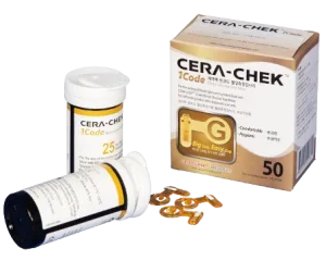 Teste de glicemie, 50 buc, Cera-Chek