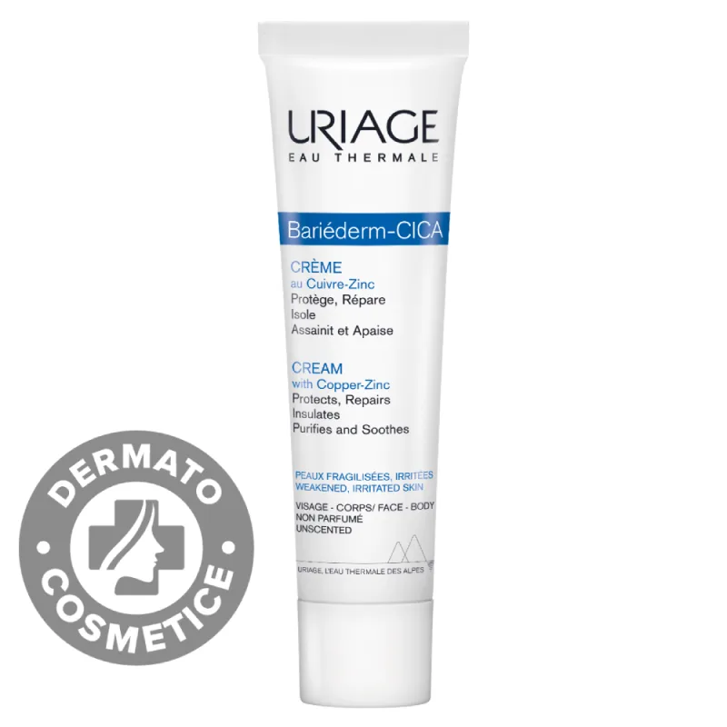 Crema reparatoare Bariederm Cica, 40ml, Uriage — preț și oferte