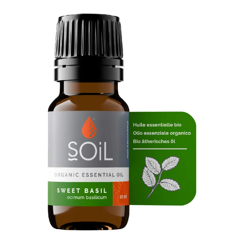 Ulei esential Basil- Busuioc 100% Organic, 10ml, Soil — preț și oferte
