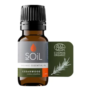 Ulei esential Cedarwood- Cedru 100% Organic, 10ml,  Soil