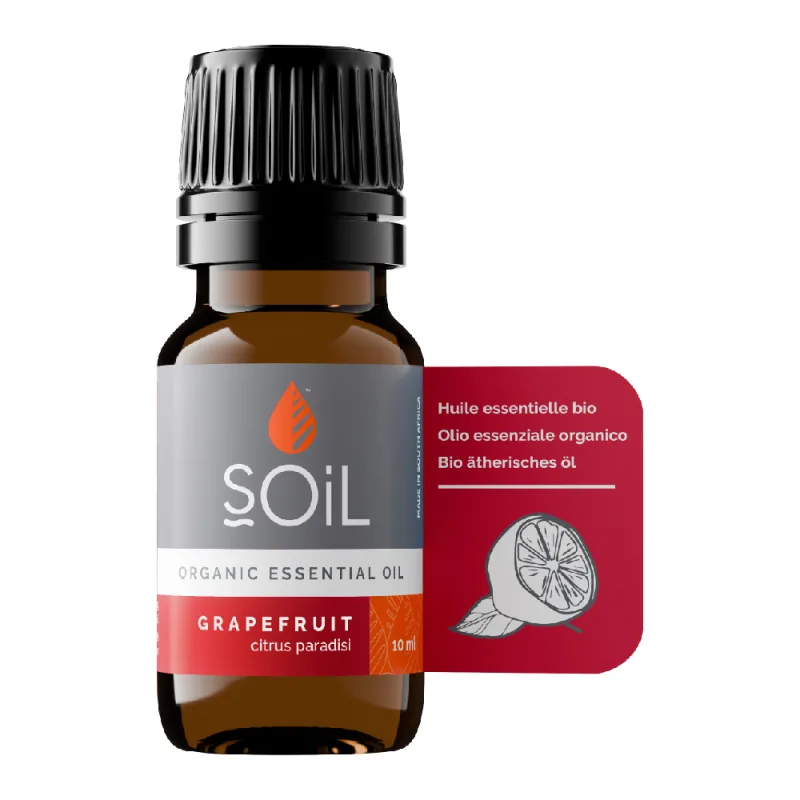 Ulei Esential Grapefruit (Citrus paradisi) 100% Organic Ecocert, 10ml, Soil — preț și oferte