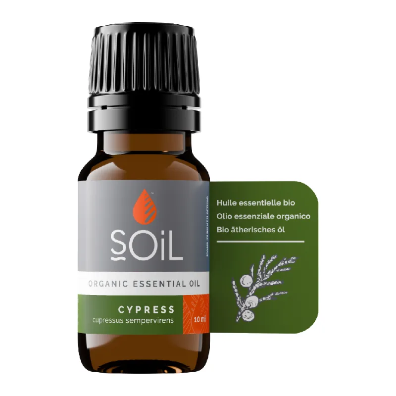 Ulei esential Cypress 100% Organic Ecocert, 10ml, Soil — preț și oferte