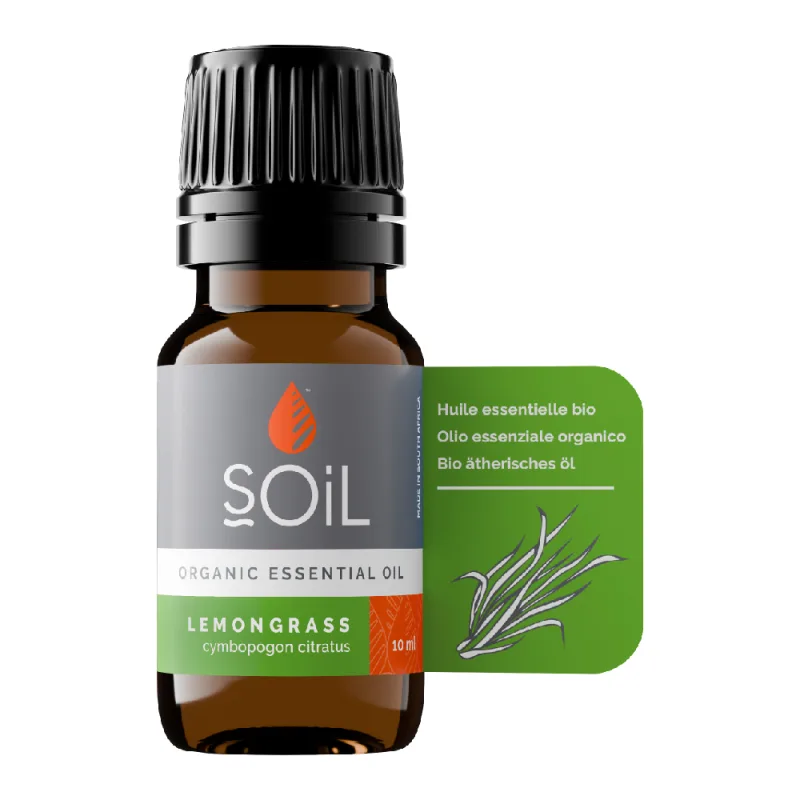 Ulei Esential Lemongrass Pur 100% Organic, 10ml, Soil — preț și oferte