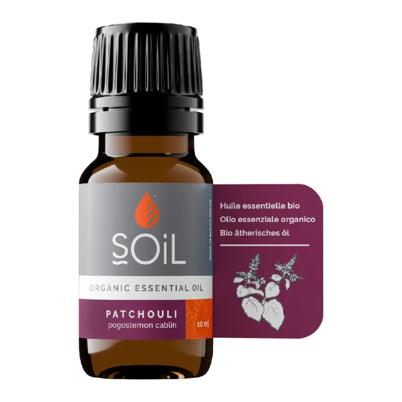 Ulei Esential Patchouli 100% Organic Ecocert, 10ml, Soil — preț și oferte