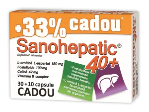 Sanohepatic 40+, 30 capsule, Natur Produkt