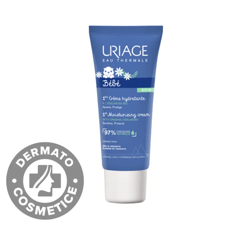 Crema hidratanta de fata Bebe 1ER, 40ml, Uriage — preț și oferte