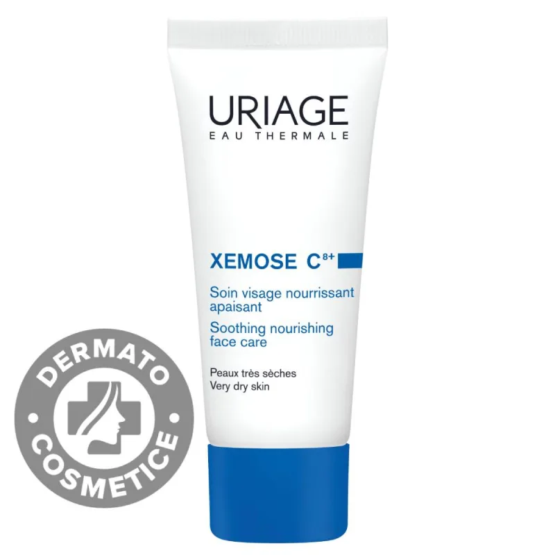 Crema hranitoare calmanta pentru fata Xemose C8+, 40ml, Uriage — preț și oferte