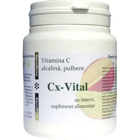 Vitamina C Alcalina pulbere Cx-Vital AquaNano, 250g, Aghoras — preț și oferte
