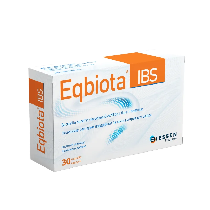 Eqbiota IBS, 30 capsule, Biessen Pharma — preț și oferte