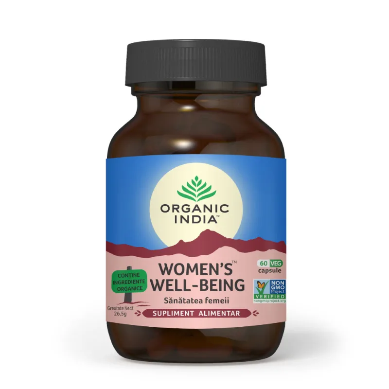 WWB, 60 capsule, Organic India — preț și oferte