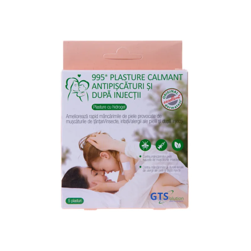 Plasture calmant antipiscaturi si dupa injectii, 5 bucati, Wooshin Labottach — preț și oferte
