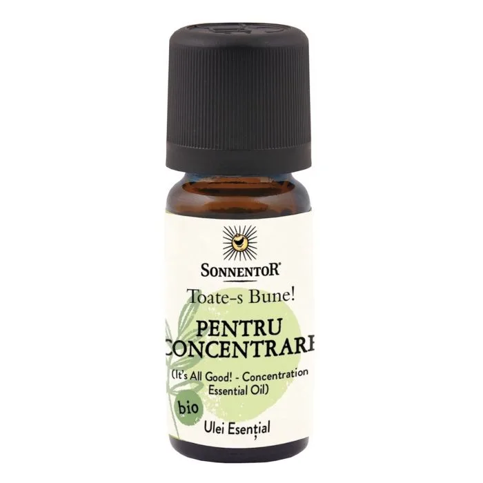 Ulei Bio Esential Toate-s Bune! - Pentru Concentrare,  10ml,  Sonnentor — preț și oferte