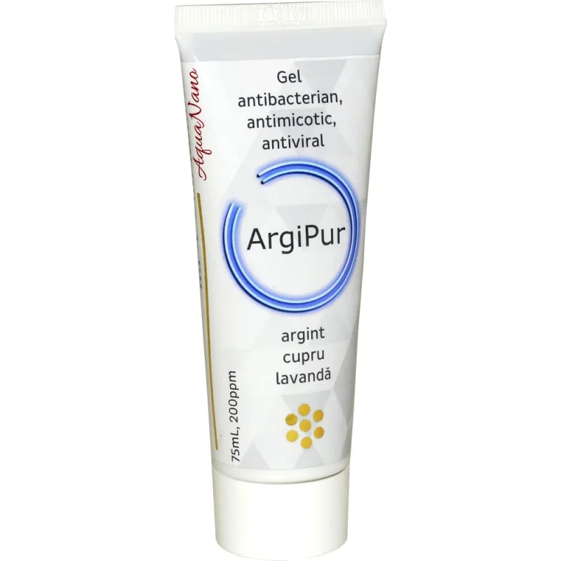 Gel Antibacterian ArgiPur, 75ml, Aghoras — preț și oferte