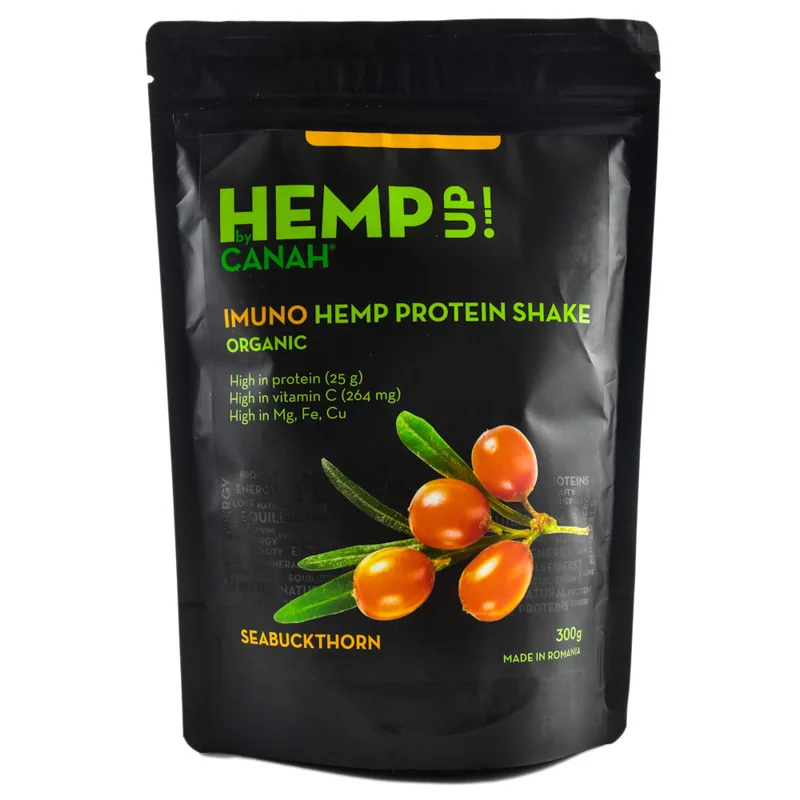 Imuno shake proteic de canepa si catina ECO, 300g, Canah — preț și oferte