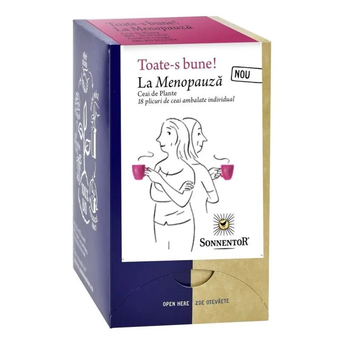 Ceai Bio La Menopauza, 18 plicuri, Sonnentor — preț și oferte