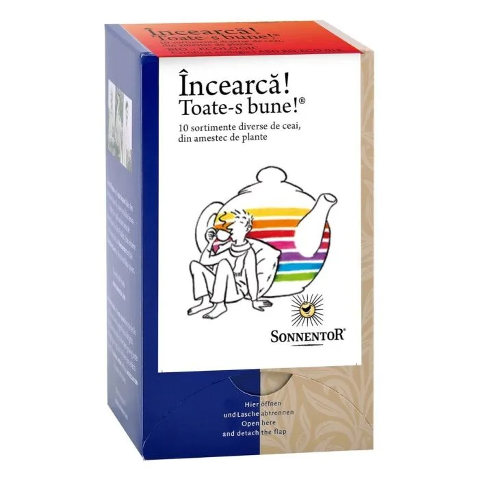 Ceai Bio Toate-s Bune! Incearca!, 20 plicuri, Sonnentor — preț și oferte