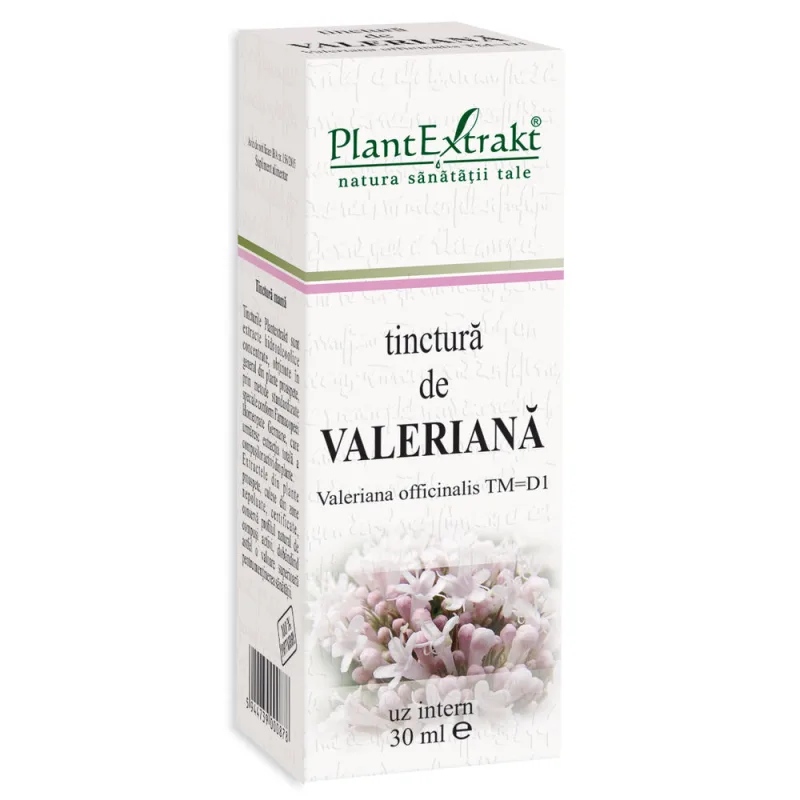 Tinctura de Valeriana, 30ml, PlantExtrakt — preț și oferte