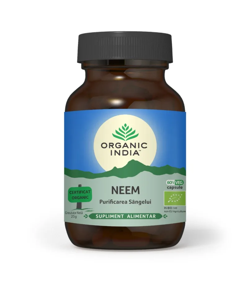 Neem Eco, 60 capsule, Organic India — preț și oferte